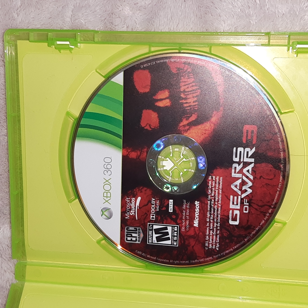 Gears of War 3, Xbox 360 game